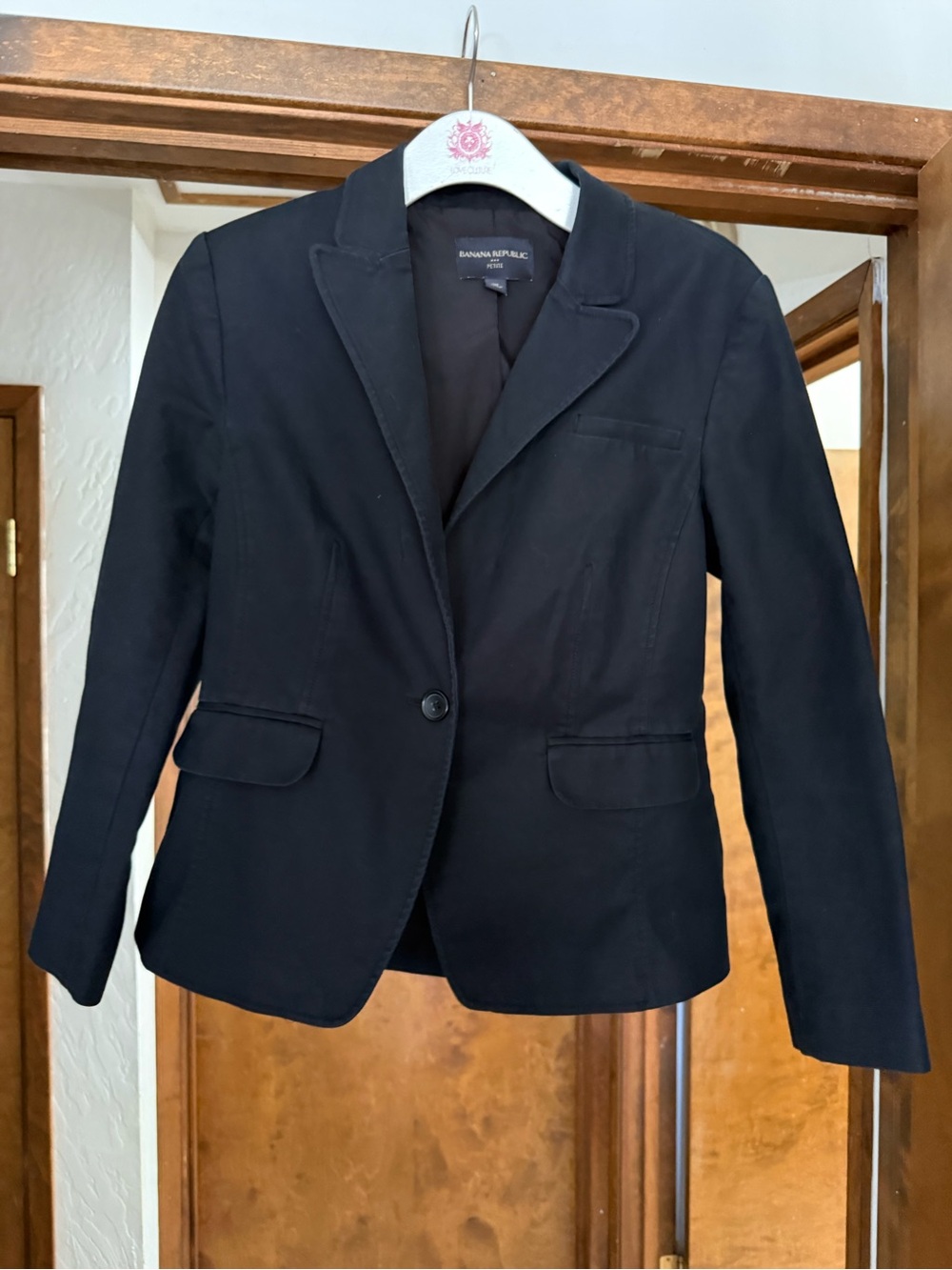 Banana Republic Black Tailored Women's Blazer